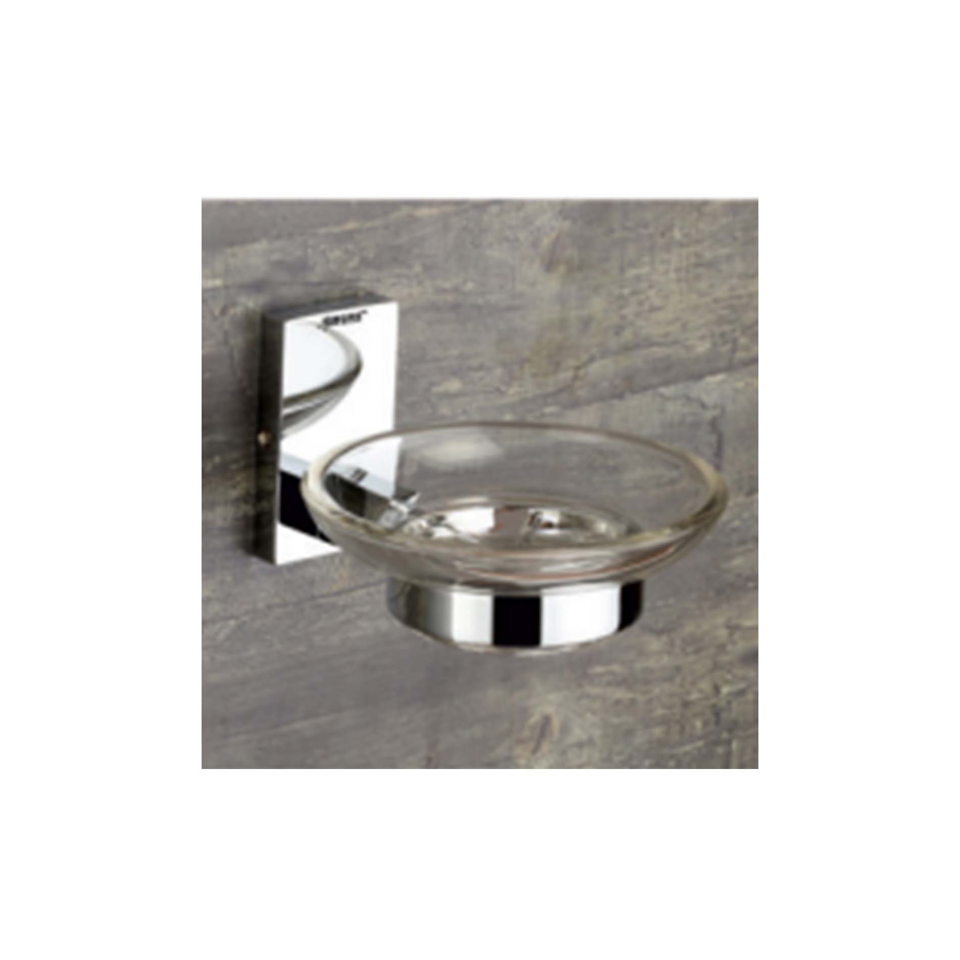 CRYSTAL - GLASS SOAP HOLDER