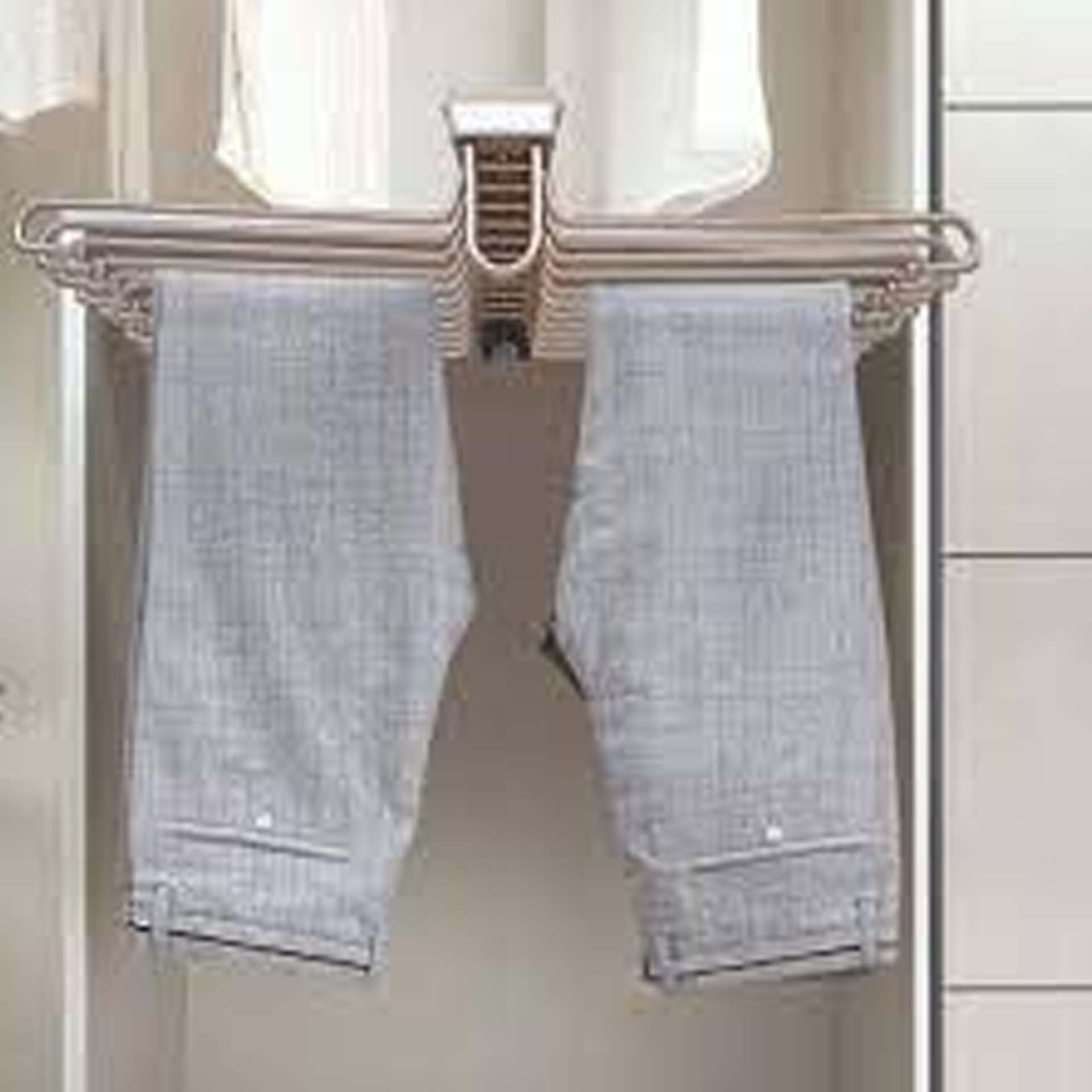 TOP-INSTALL WIRE TROUSERS RACK WITH SOFT-CLOSING MECHANISM