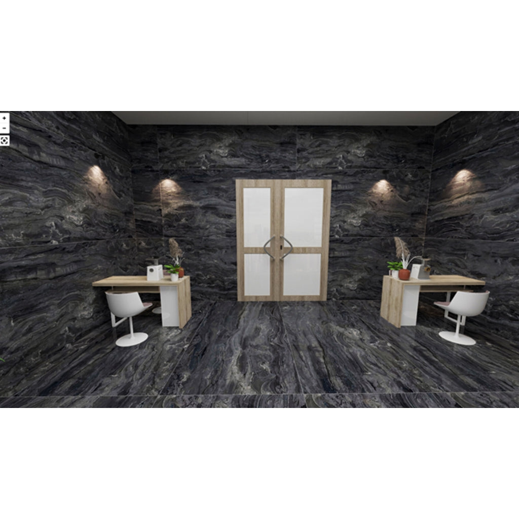 Charcoal Nero Ultima Kajaria Tile