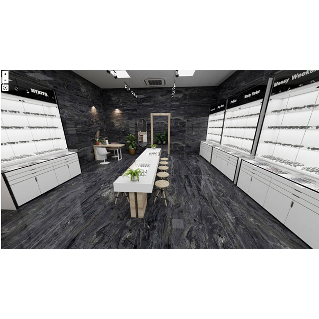 Charcoal Nero Ultima Kajaria Tile