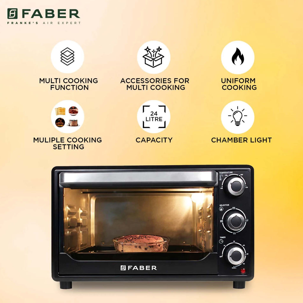 Faber - FOTG BK 24L - Oven, Toaster, Griller