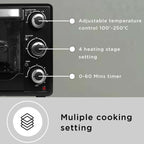 Faber - FOTG BK 24L - Oven, Toaster, Griller