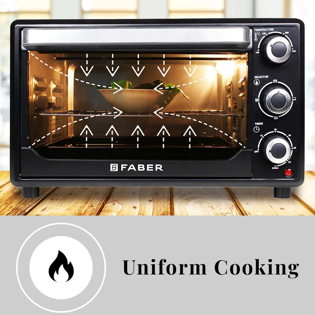 Faber - FOTG BK 24L - Oven, Toaster, Griller