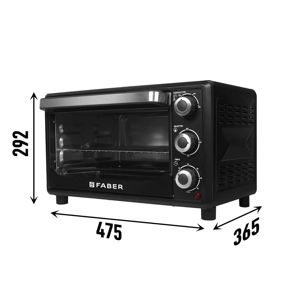 Faber - FOTG BK 24L - Oven, Toaster, Griller