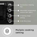 Faber - FOTG BK 34L- Oven, Toaster, Griller
