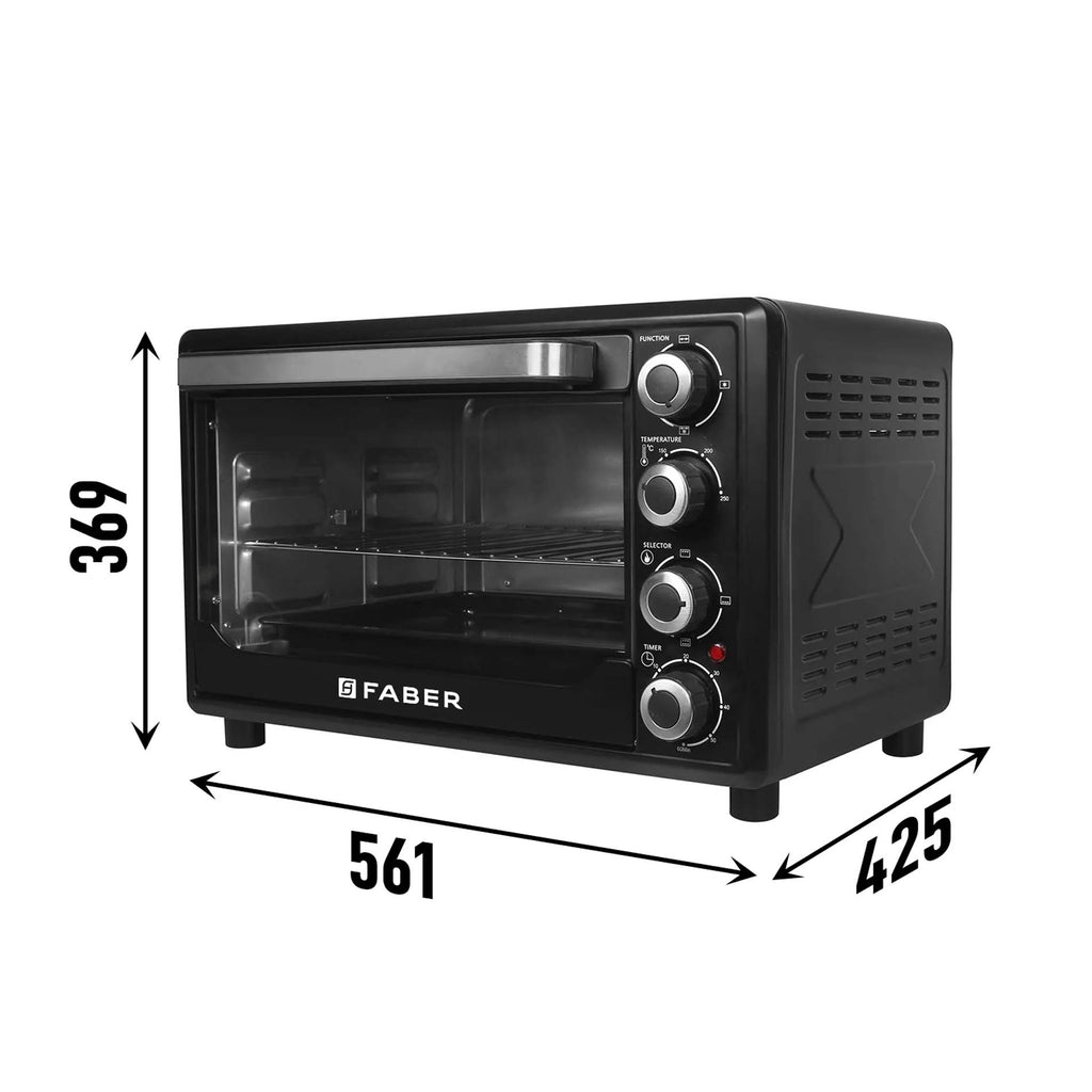 Faber - FOTG BK 45L - Oven, Toaster, Griller