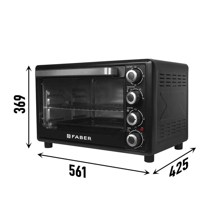 Faber - FOTG BK 45L - Oven, Toaster, Griller