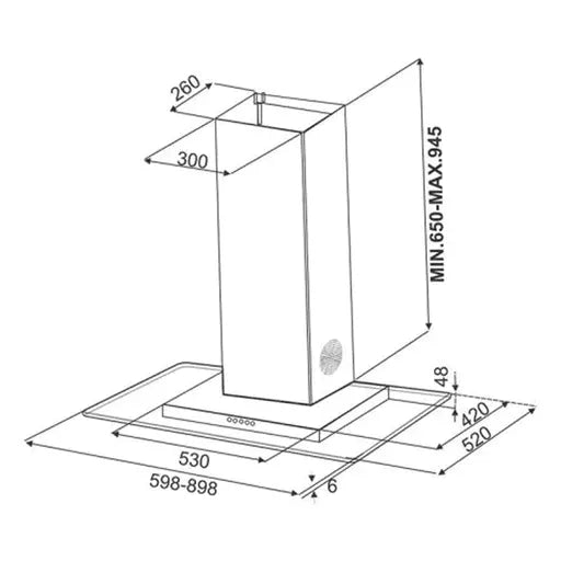 GLASSY 3D T2S2 MAX LTW 60