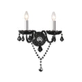 Jaquar 2 LT Black Wall Lamp
