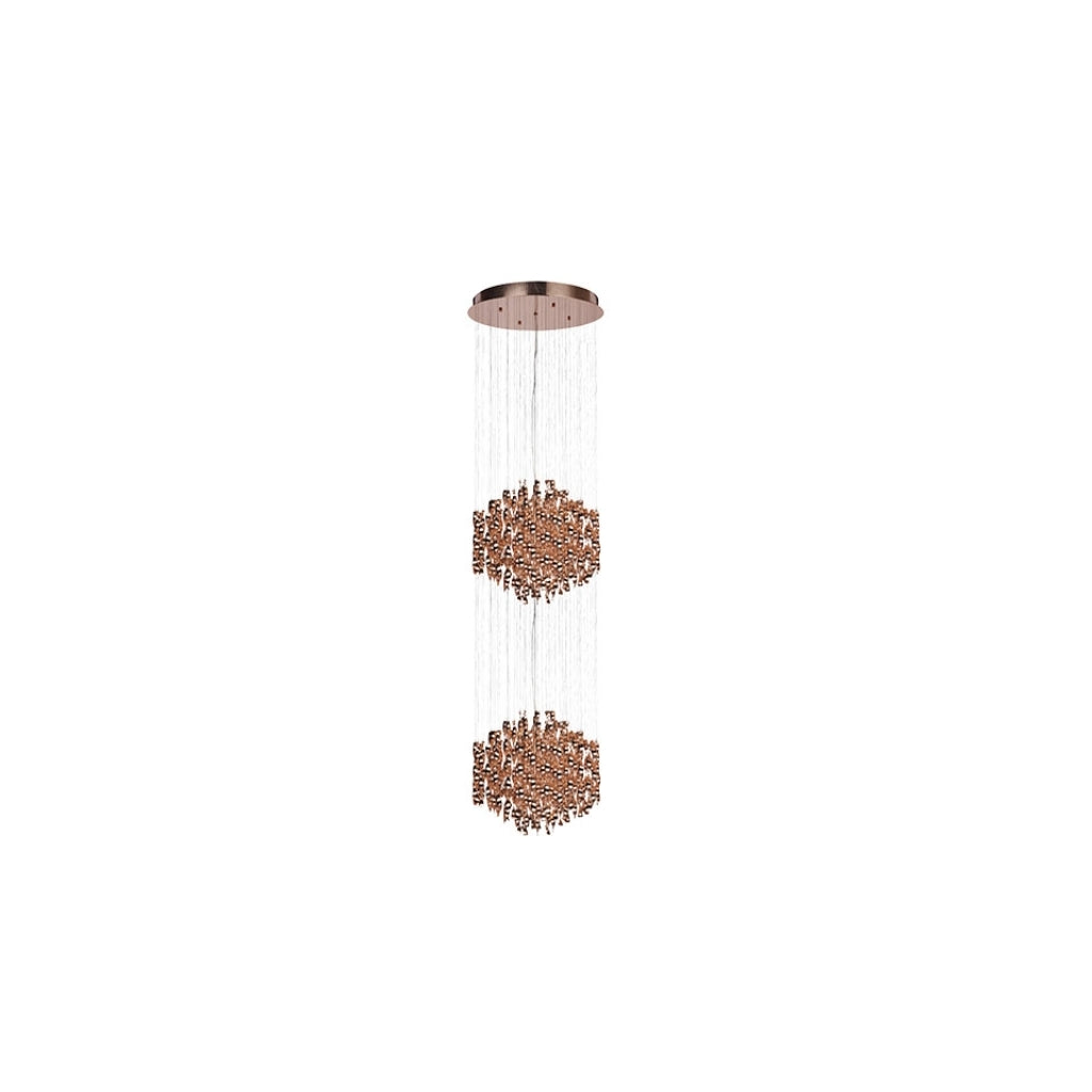 Jaquar 2 Tier Metal string Ceiling Light.