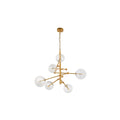 Jaquar 6 Light Clear Glass Ceiling Light
