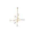 Jaquar 8 Light Clear Glass Ceiling Light