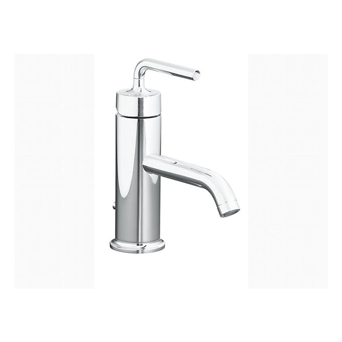 Kohler-Purist  Single-control Lavatory Faucet With Straight Lever Handle, With Drain