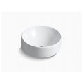 Kohler-Vox  Round Vessel Lavatory Without Faucet Hole