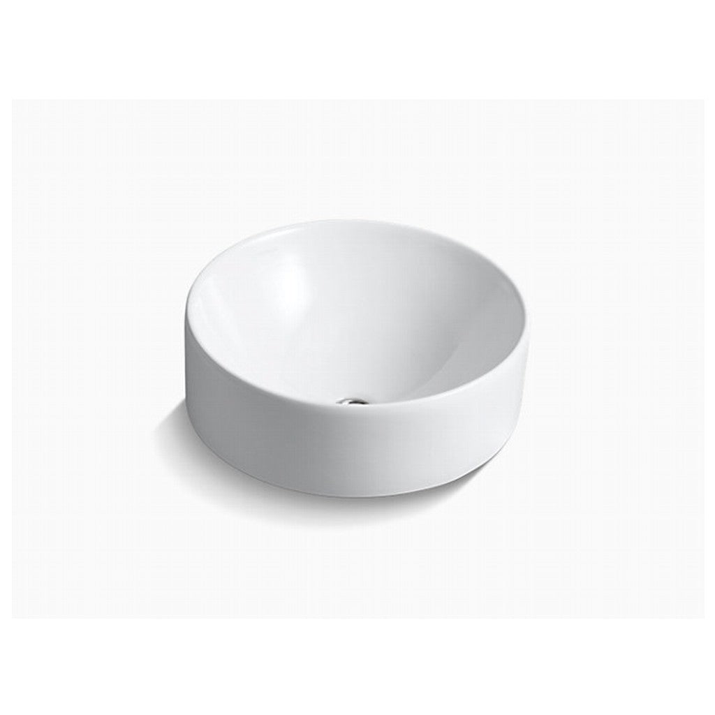 Kohler-Vox  Round Vessel Lavatory Without Faucet Hole