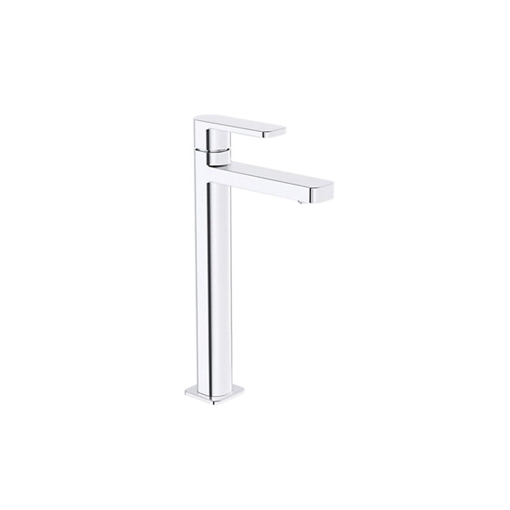 kohler-Parallel  Tall Pillar Tap In Brushed Bronze