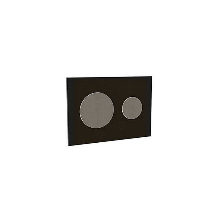 Kohler-Skim  Faceplate In Black With Actuation Button