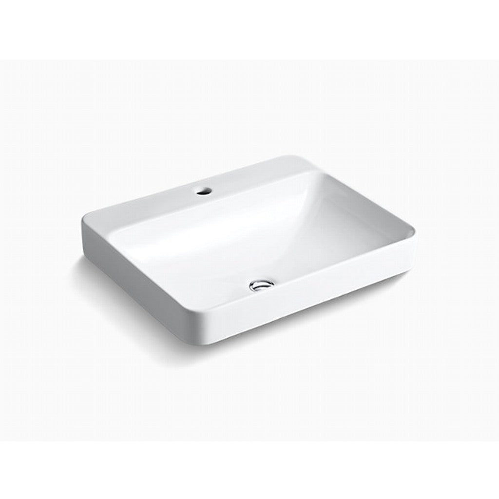 Kohler-Forefront™  Rectangular Vessel Lavatory With Single Faucet Hole