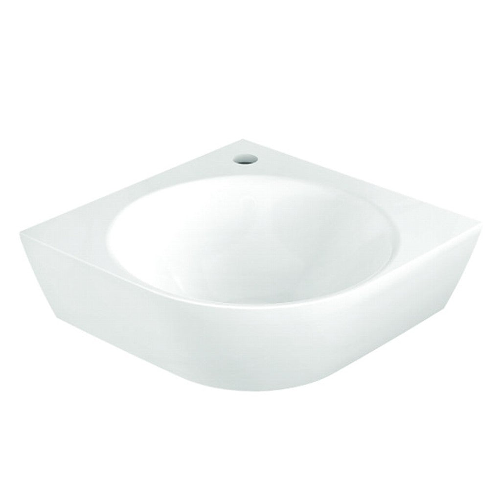 Kohler-Span  Wall Mount Basin With Single Faucet Hole In White