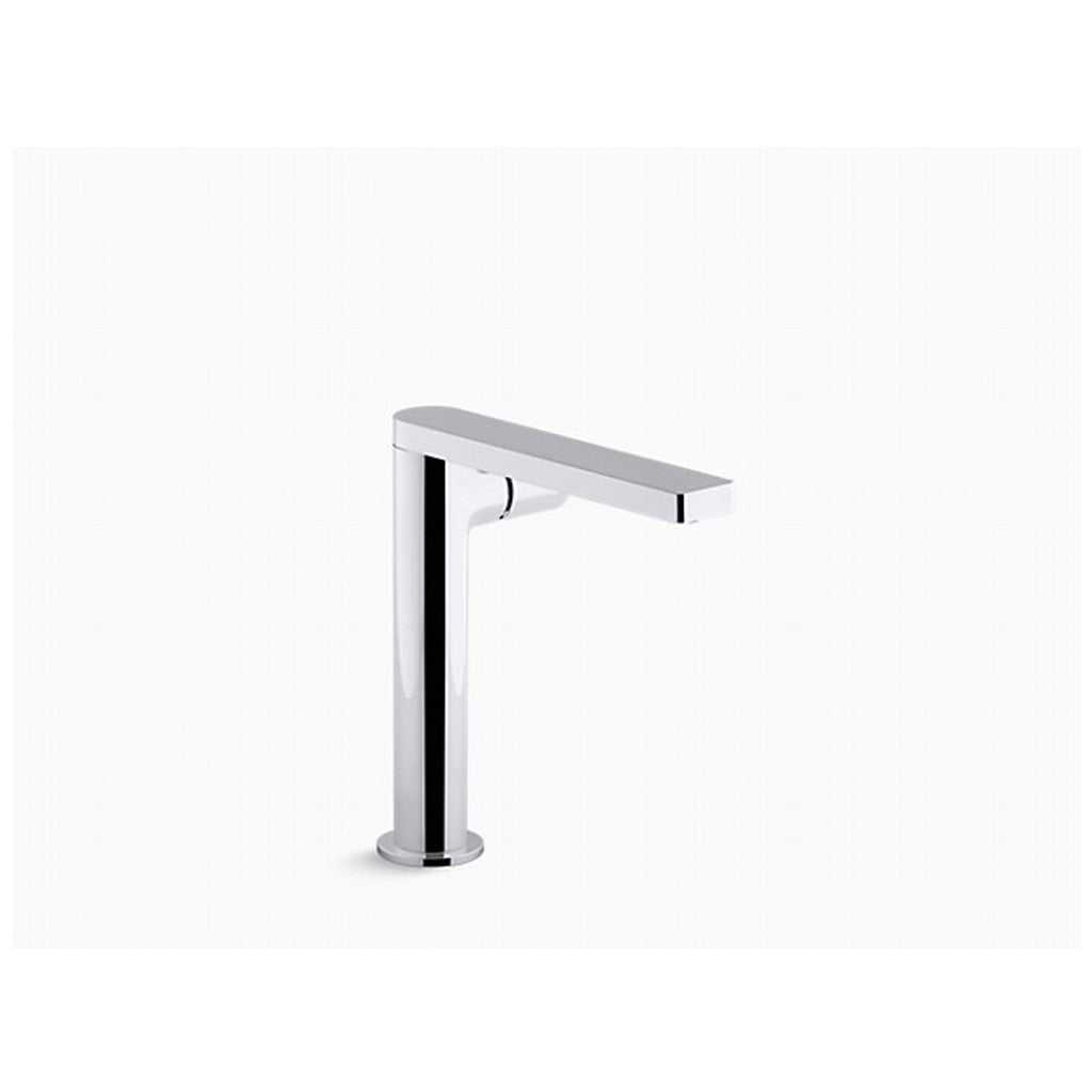 Kohler-Composed  Single-control Side Mount Tall Lavatory Faucet With Drain