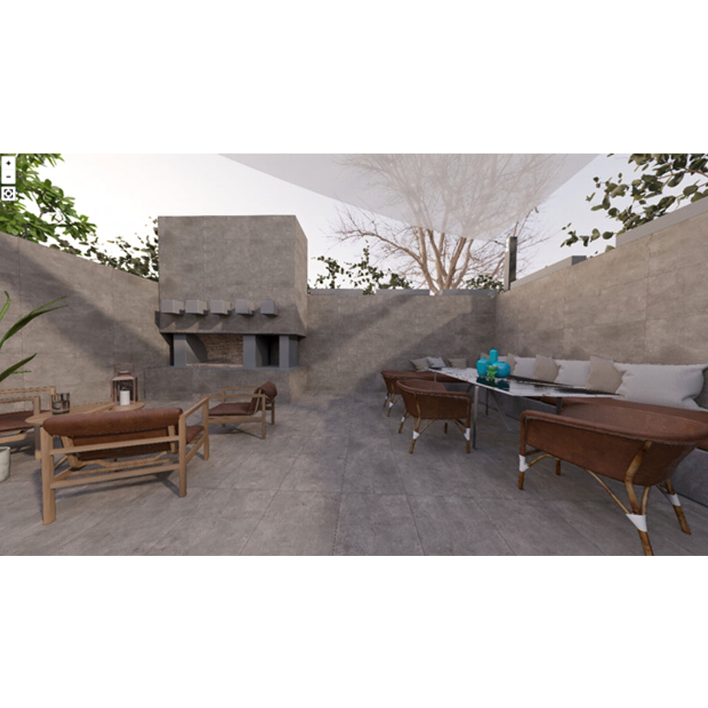 Luxor Gris 600x1200mm 3pcs Ultima Kajaria Tile