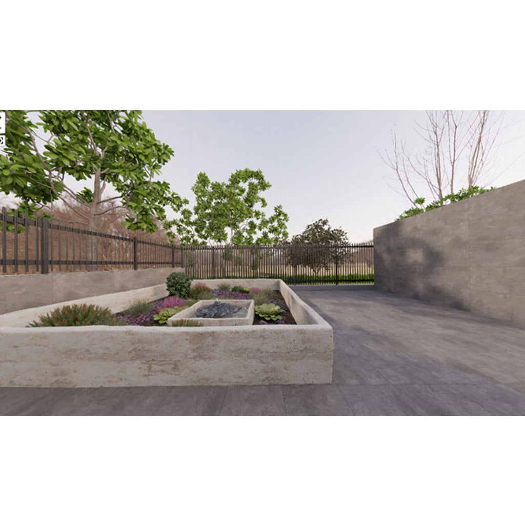 Luxor Gris 600x1200mm 3pcs Ultima Kajaria Tile