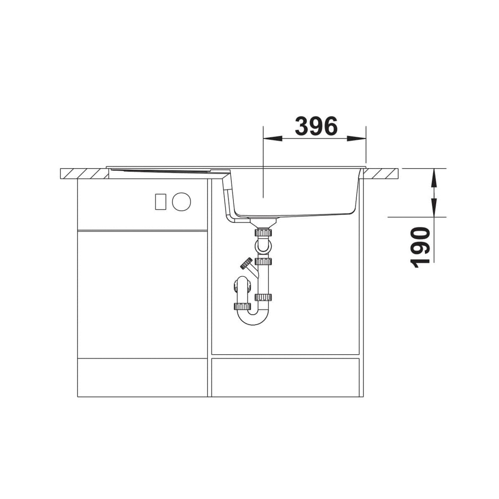 Hafele Metra XL 6S Kitchen Sink