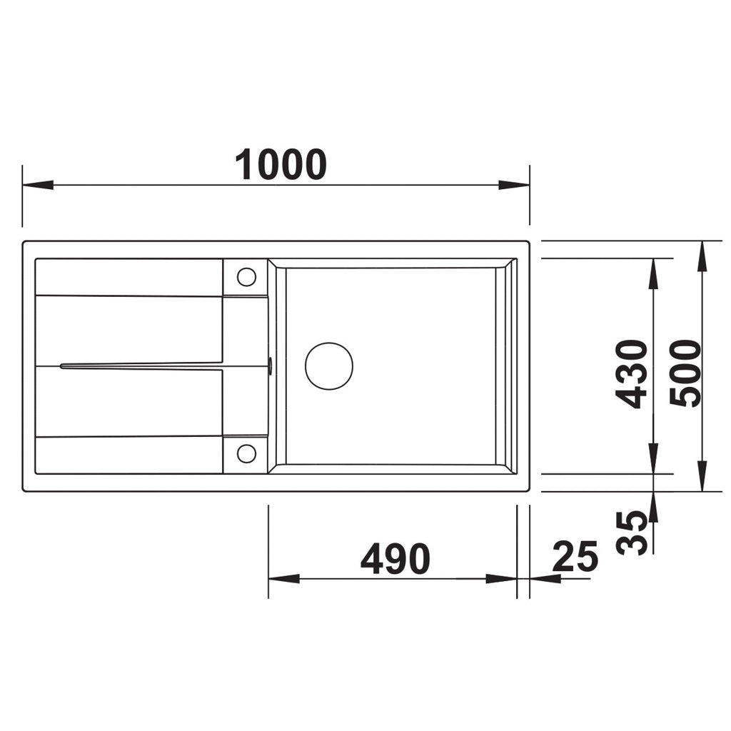 Hafele Metra XL 6S Kitchen Sink
