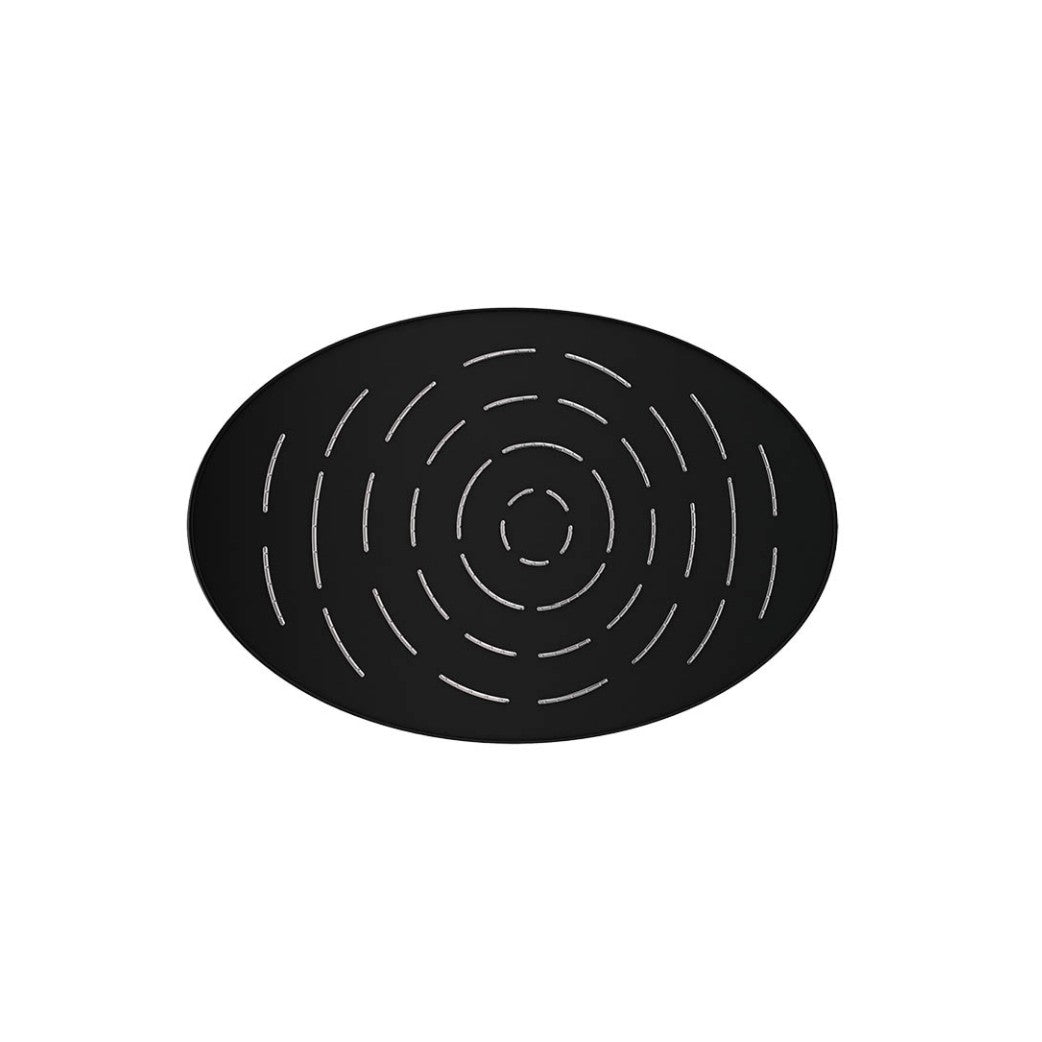 Jaqaur Maze Overhead Shower 340X220mm Oval Shape Single Flow