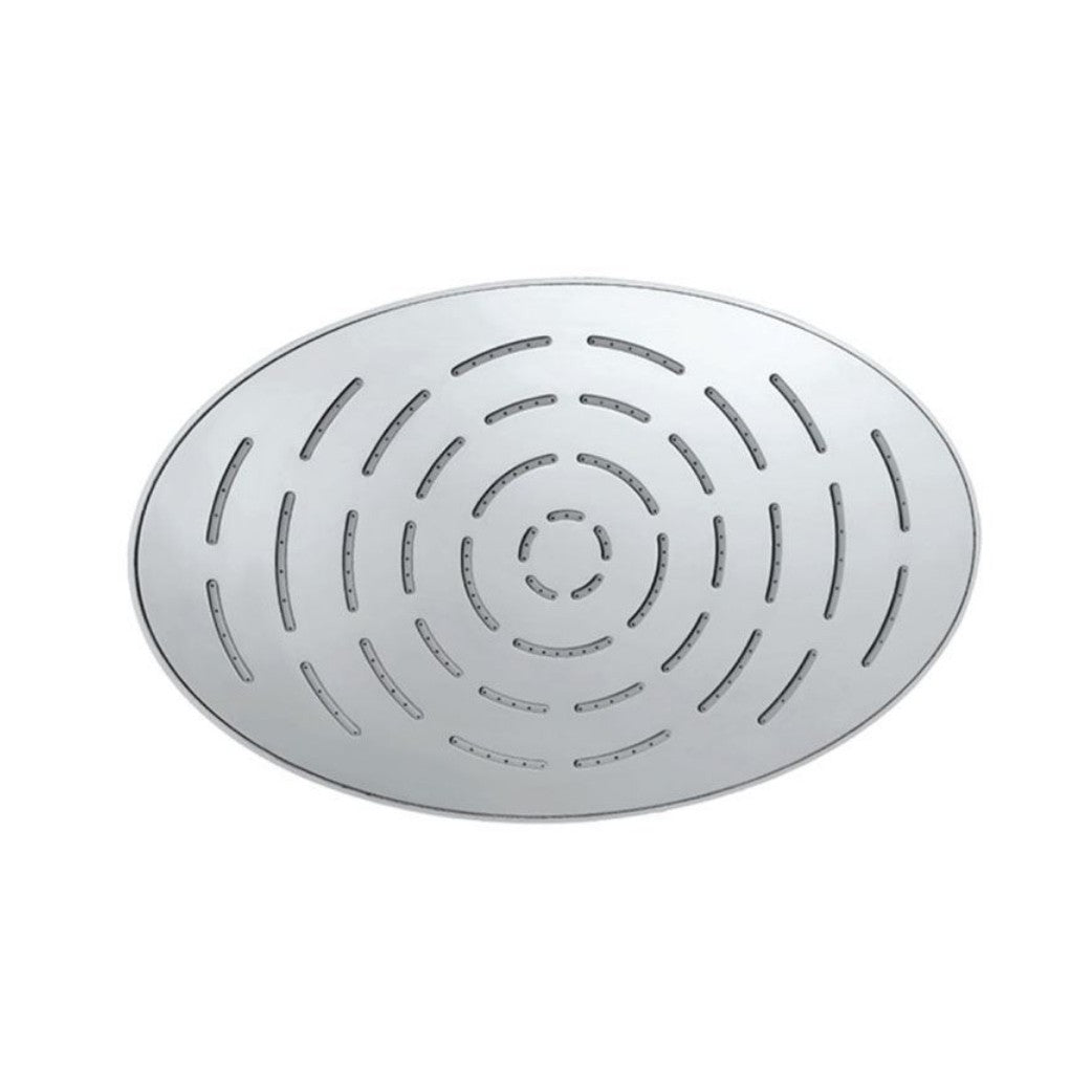 Jaqaur Maze Overhead Shower 340X220mm Oval Shape Single Flow