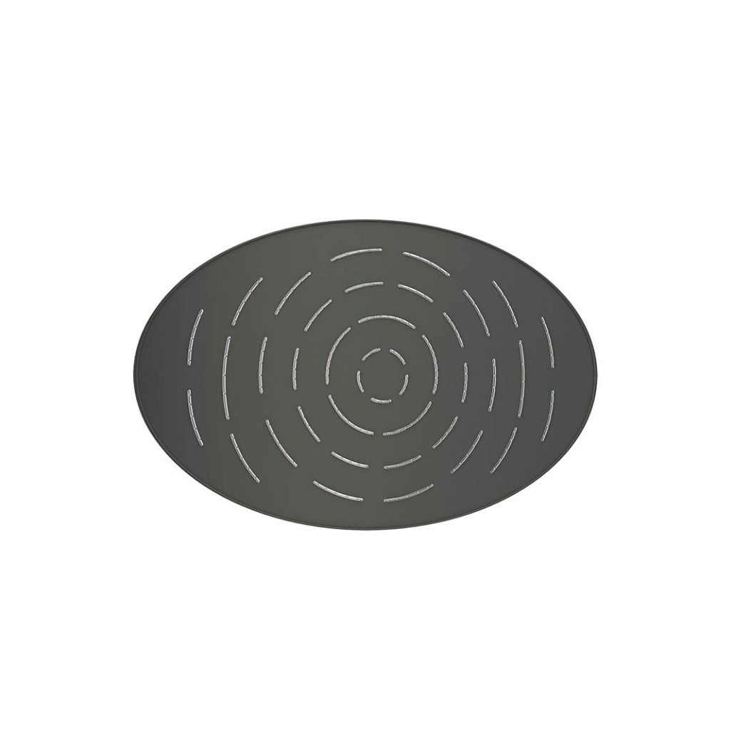 Jaqaur Maze Overhead Shower 340X220mm Oval Shape Single Flow