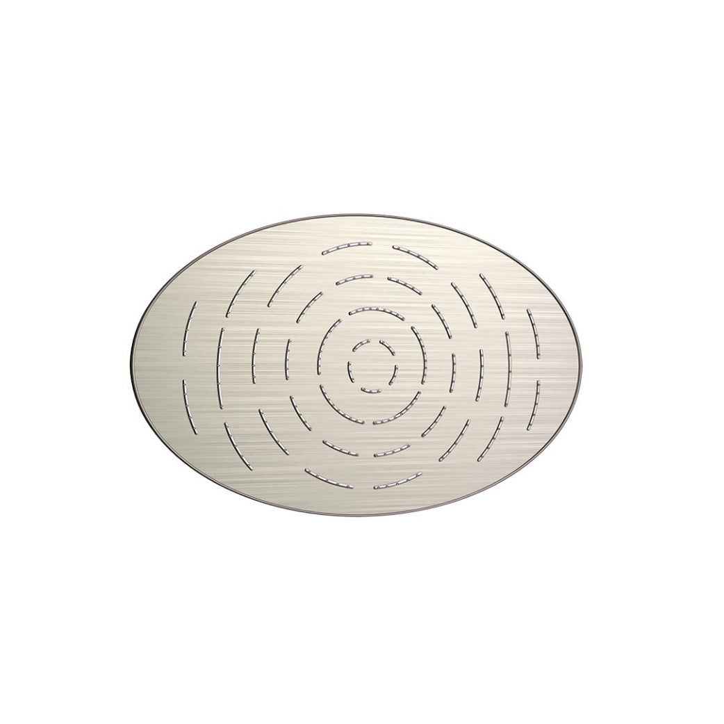 Jaqaur Maze Overhead Shower 340X220mm Oval Shape Single Flow