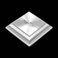 SQUARE ROYAL MIRROR CAP
