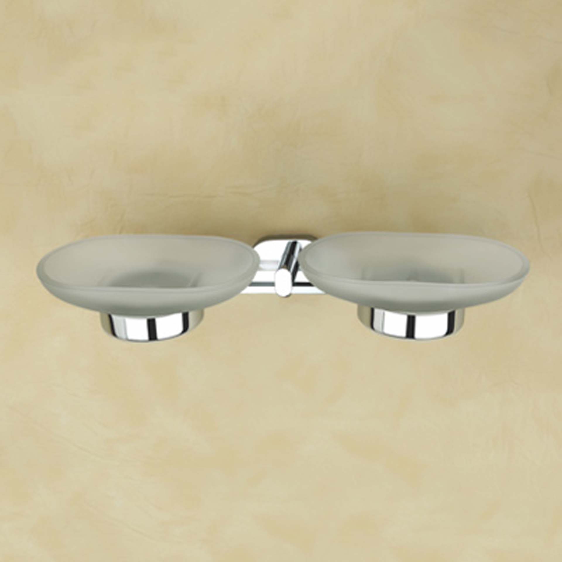 P1400 SERIES-Glass Dual Soap Dish