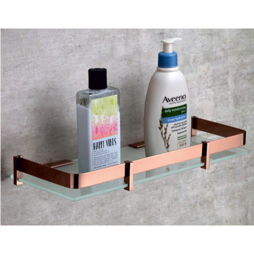 Aagna Rose Gold Shelf