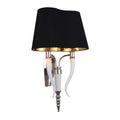 Jaquar Black fabric Wall Lamp