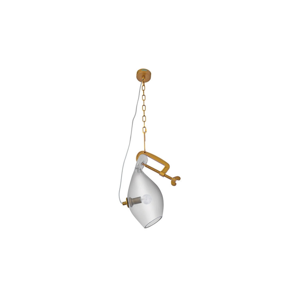 Jaquar 1 LT Clear Glass Pendant