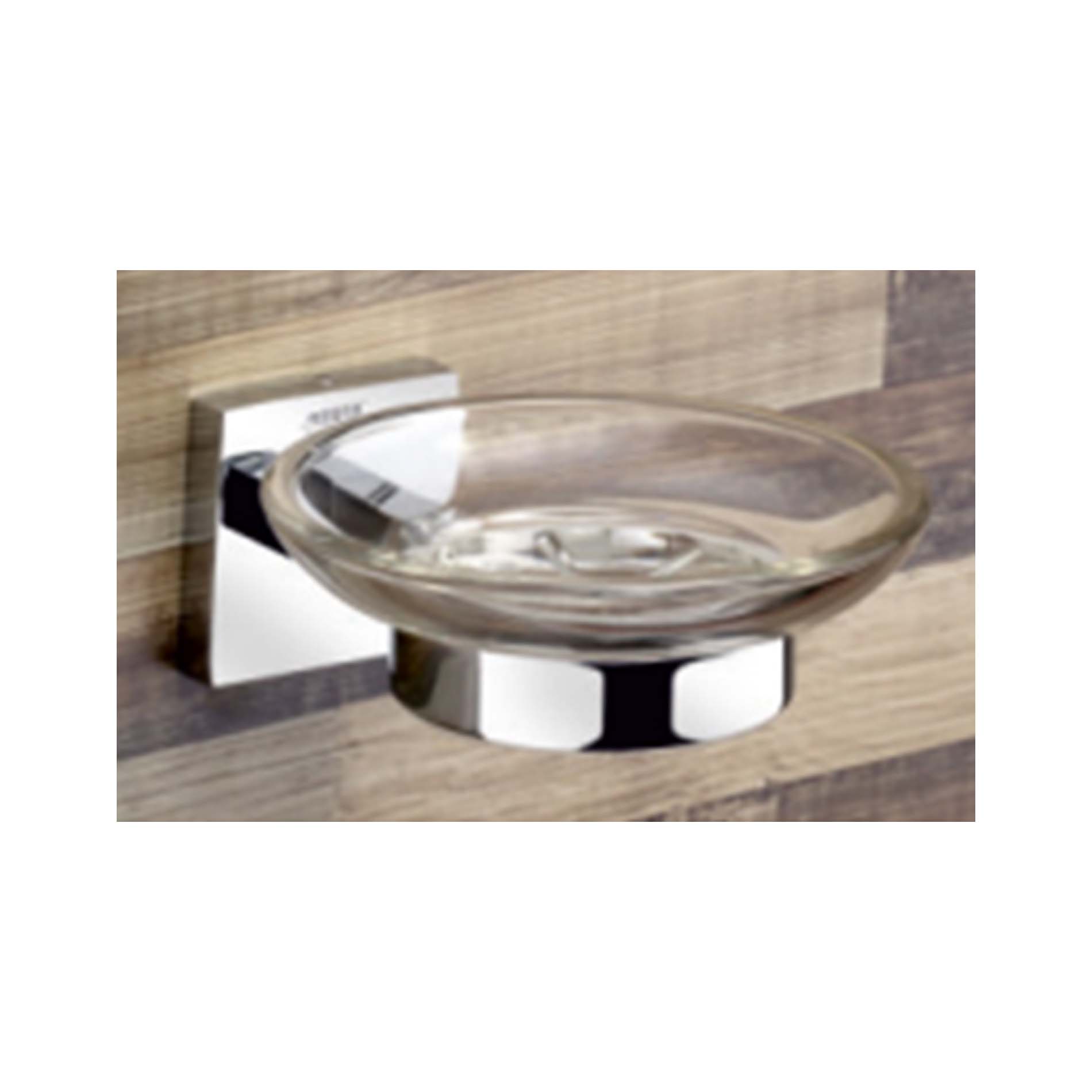 SPINAL - GLASS SOAP DISH