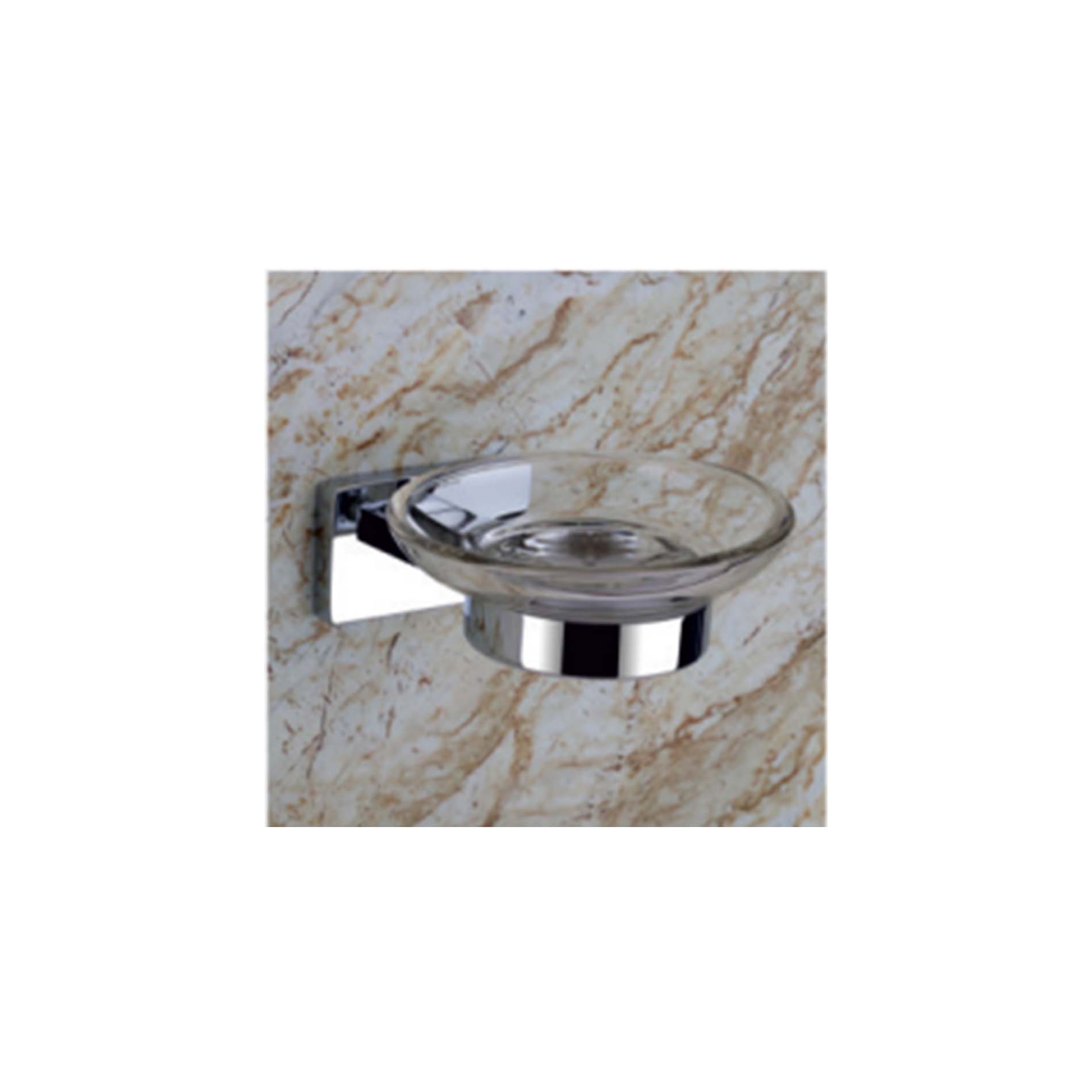 TOPAZ - GLASS SOAP DISH
