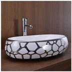 Toyo showroom/shop near me sarjapur road, sarjapur road toyo showroom/shop, wash basin showroom sarjapur road, sarjapur road wash basin showroom, new designer wash basin, premium wash basin, low price wash basin, multi colour wash basin, Toyo 108 White & Silver Wash Basin