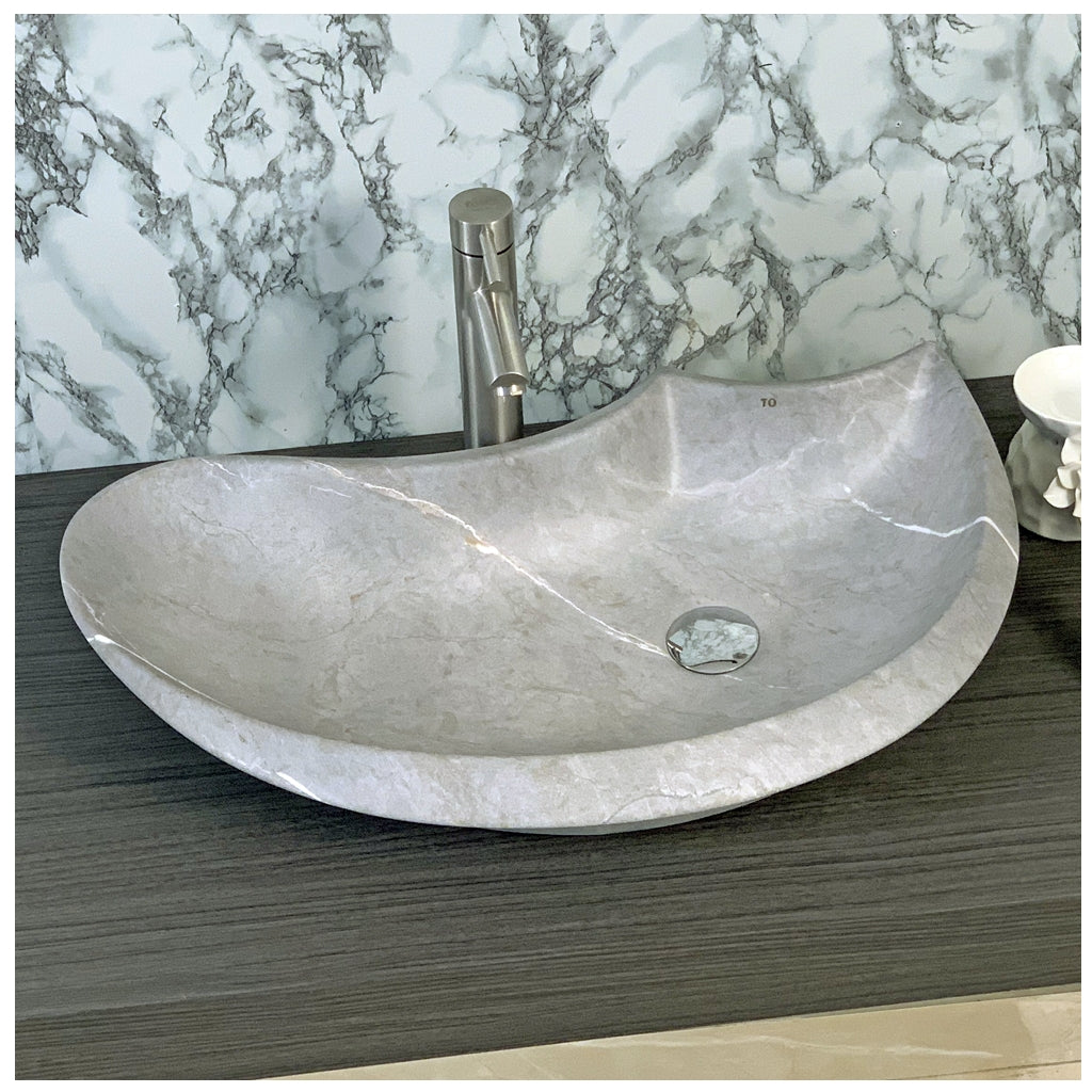 Toyo showroom/shop near me sarjapur road, sarjapur road toyo showroom/shop, wash basin showroom sarjapur road, sarjapur road wash basin showroom, new designer wash basin, premium wash basin, low price wash basin, multi colour wash basin, Toyo 144 Light Grey Marble Matt Wash Basin