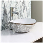 Toyo showroom/shop near me sarjapur road, sarjapur road toyo showroom/shop, wash basin showroom sarjapur road, sarjapur road wash basin showroom, new designer wash basin, premium wash basin, low price wash basin, multi colour wash basin, Toyo 192 White & Silver Wash Basin
