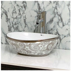 Toyo showroom/shop near me sarjapur road, sarjapur road toyo showroom/shop, wash basin showroom sarjapur road, sarjapur road wash basin showroom, new designer wash basin, premium wash basin, low price wash basin, multi colour wash basin, Toyo 192 White & Silver Wash Basin