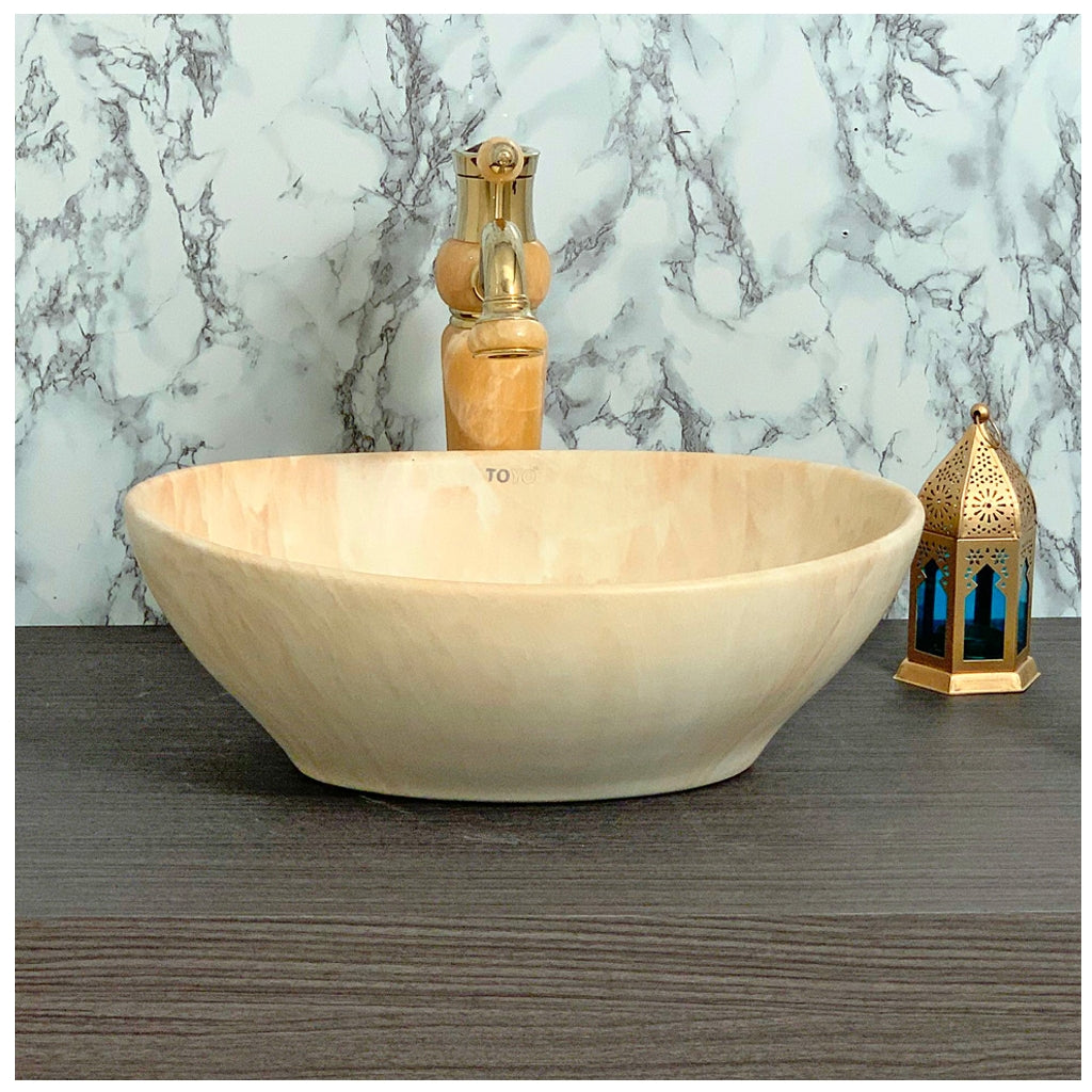Toyo showroom/shop near me sarjapur road, sarjapur road toyo showroom/shop, wash basin showroom sarjapur road, sarjapur road wash basin showroom, new designer wash basin, premium wash basin, low price wash basin, multi colour wash basin, Toyo 201 Yellow Onyx Matt Wash Basin