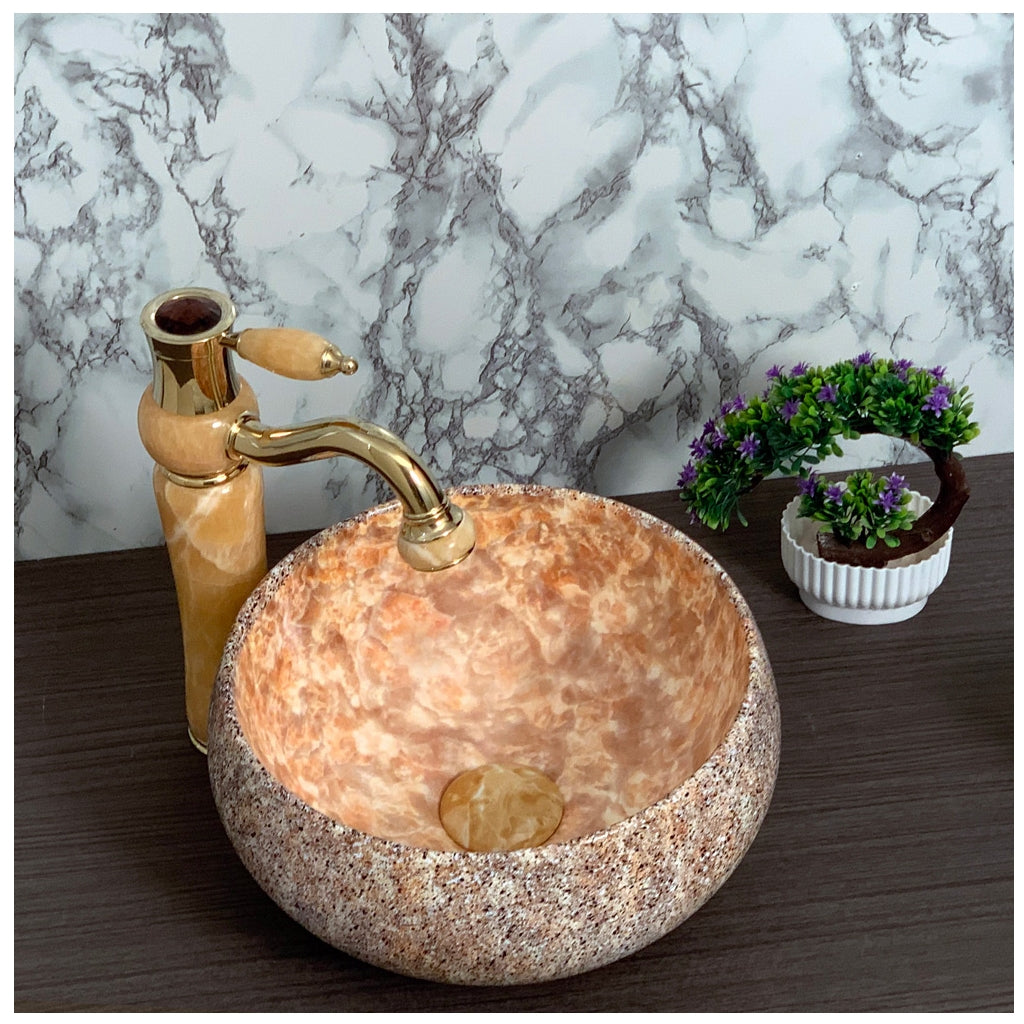 Toyo showroom/shop near me sarjapur road, sarjapur road toyo showroom/shop, wash basin showroom sarjapur road, sarjapur road wash basin showroom, new designer wash basin, premium wash basin, low price wash basin, multi colour wash basin, Toyo 221 Orange Marble & Texture Wash Basin