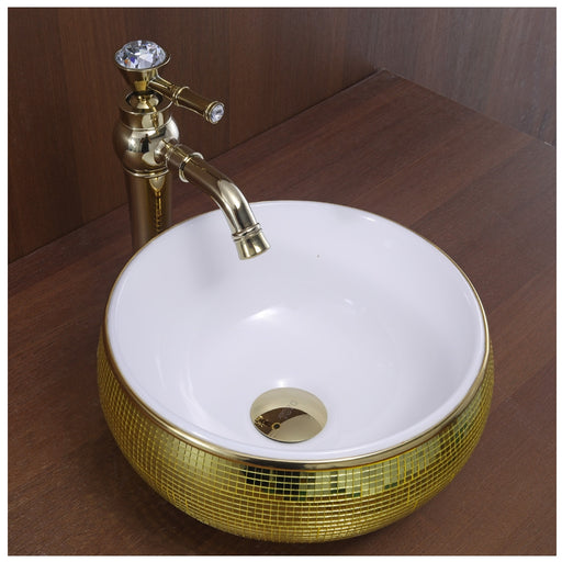 Toyo showroom/shop near me sarjapur road, sarjapur road toyo showroom/shop, wash basin showroom sarjapur road, sarjapur road wash basin showroom, new designer wash basin, premium wash basin, low price wash basin, multi colour wash basin, Toyo 224 White & Golden Wash Basin