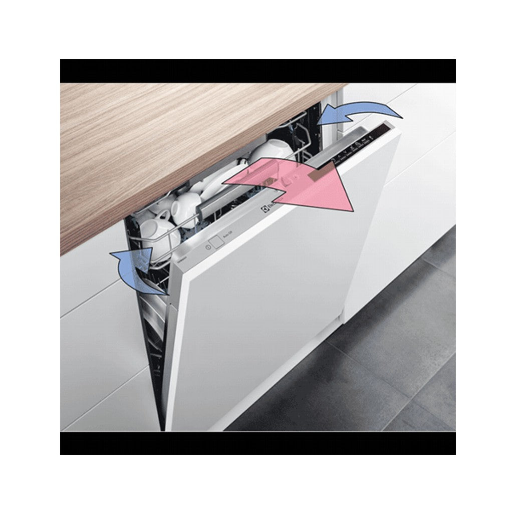 Electrolux 60cm Ultimate Care 700 semi-integrated dishwasher