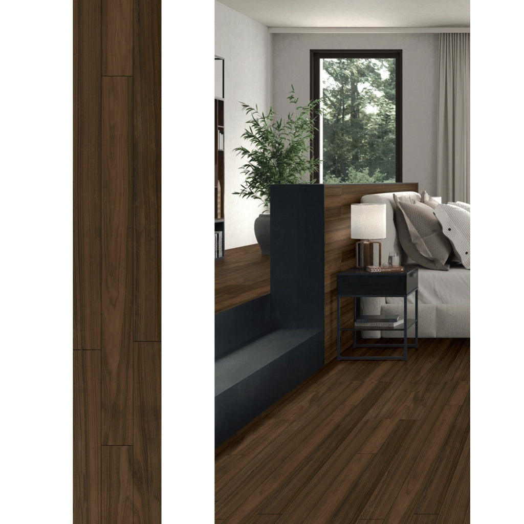 Kajaria - African Wenge Kajaria Gres Tough Planks Tile