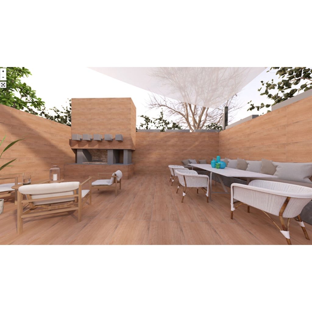 Bestley Walnut 600x1200mm 3pcs Ultima Kajaria Tile