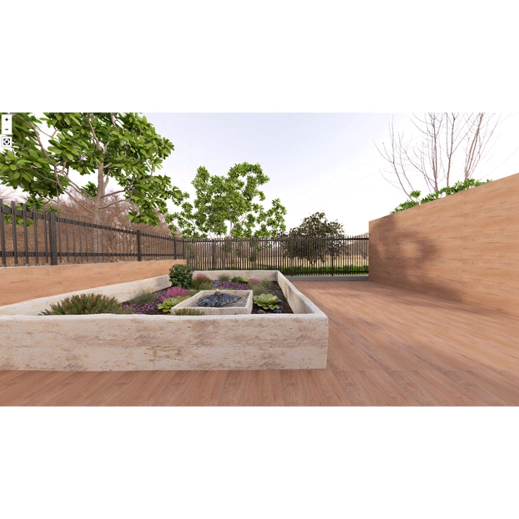 Bestley Walnut 600x1200mm 3pcs Ultima Kajaria Tile